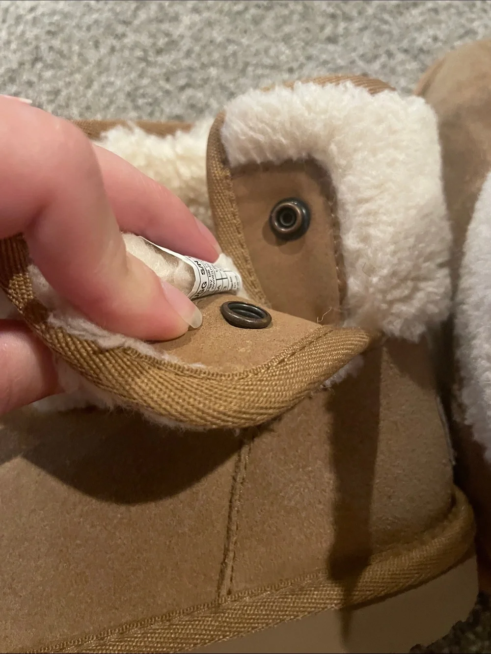 UGG soft shearling